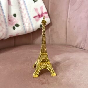 Gold Eiffel Tower small decorative